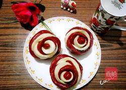 双色玫瑰花馒头的做法图解1