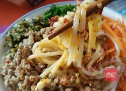 杂酱香菇米粉的做法图解5