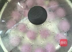 椰蓉紫薯球的做法图解11