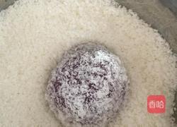 椰蓉紫薯球的做法图解12