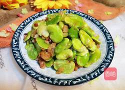 香酥蚕豆肉沫的做法图解7