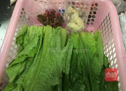 蒜泥油麦菜的做法图解1