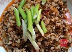 酸腌菜炒肉末的做法图解10
