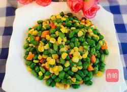 清炒毛豆玉米胡萝卜的做法图解6