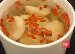 冰糖枸杞子炖秋梨的做法图解4