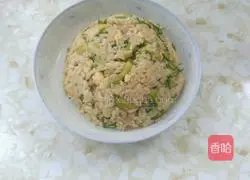 Illustration of how to make vegetable fried rice 7