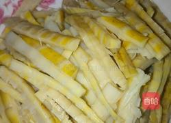 麻辣竹笋条的做法图解3