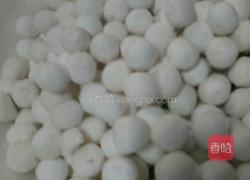 甜酒白糯小圆子的做法图解3