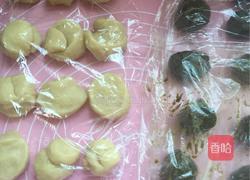 抹茶肉松酥的做法图解4