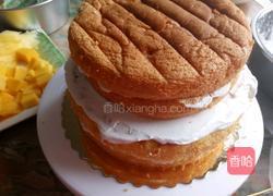 生日蛋糕处女作（丫头生日快乐）的做法图解5