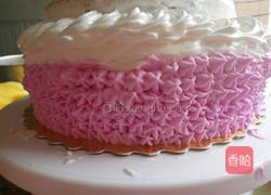 生日蛋糕处女作(丫头生日快乐)的做法图解11