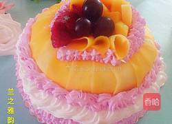 生日蛋糕处女作（丫头生日快乐）的做法图解15