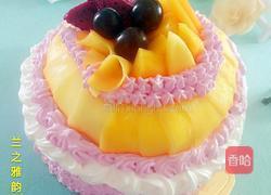 生日蛋糕处女作（丫头生日快乐）的做法图解17