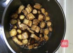 鹌鹑红烧肉的做法图解8