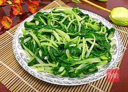 蒜泥炒小青菜的做法图解6