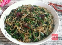 韭菜炒粉条的做法图解5