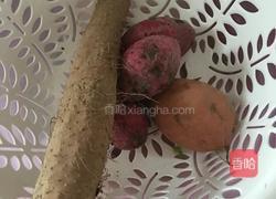 紫薯山药糕的做法图解1