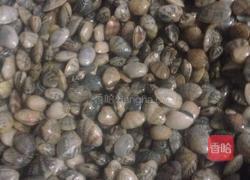 爆炒花甲螺的做法图解2