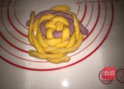 彩色绣球馒头的做法图解8