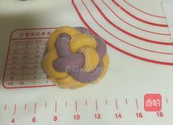 彩色绣球馒头的做法图解11