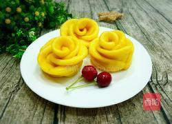 红薯玫瑰花馒头的做法图解19