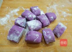 紫薯玫瑰花馒头的做法图解10