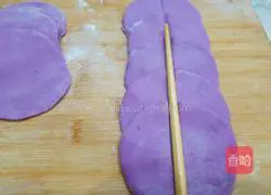 紫薯玫瑰花馒头的做法图解12