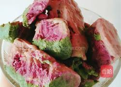 自制彩色炒酸奶# 搭配黑麦无糖无油面包#有能量也不怕胖的做法图解11