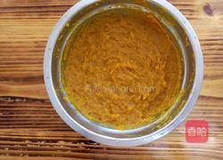 南瓜花样馒头的做法图解1