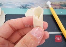 栀子花（面粉制品）的做法图解6