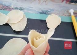 栀子花（面粉制品）的做法图解8