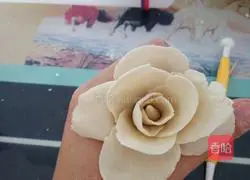 栀子花(面粉制品)的做法图解13