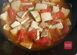 西红柿炒豆腐的做法图解4