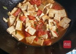 西红柿炒豆腐的做法图解5