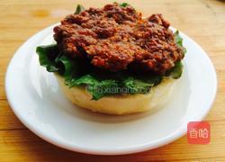 自制牛排汉堡包的做法图解9