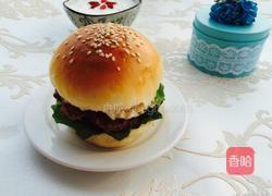 自制牛排汉堡包的做法图解13
