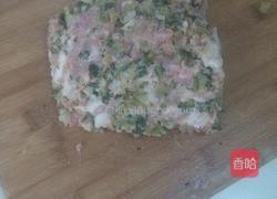 包子(酸菜肉馅菠菜汁包子)的做法图解7