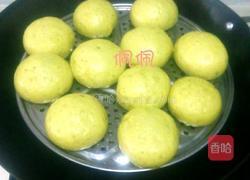 包子(酸菜肉馅菠菜汁包子)的做法图解10