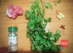 香菜肉丝的做法图解1
