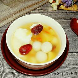 鸡蛋苹果圆子汤的做法[图]