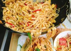 绝味蛋炒面（青椒鸡蛋炒面）的做法图解11