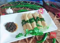 蘸酱千张肉卷的做法图解12