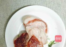 前腿肉炒四季豆的做法图解1