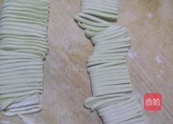 手擀蔬菜面的做法图解6