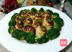 蝦仁玉子豆腐拌西蘭花的做法图解8