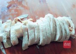 油豆皮拌韭菜的做法图解3