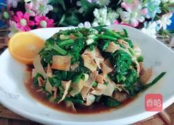 油豆皮拌韭菜的做法图解12