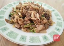 葱爆肉片的做法图解3