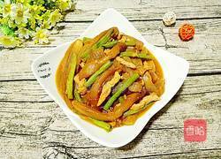 肉丝豆角炆茄子的做法图解8