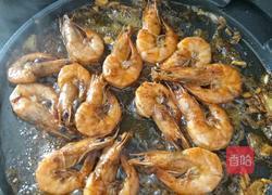 青椒耗油虾的做法图解4